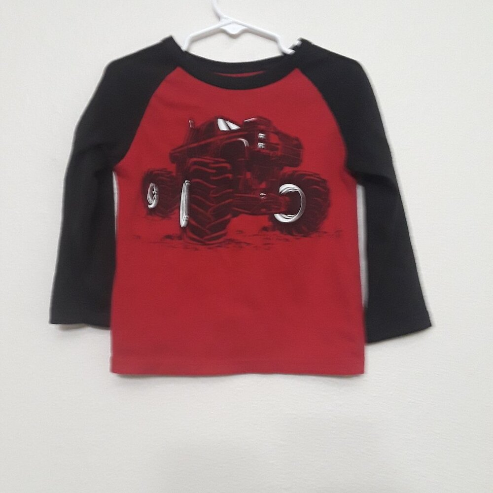 Garanimals Red and Black Long Sleeve Tee